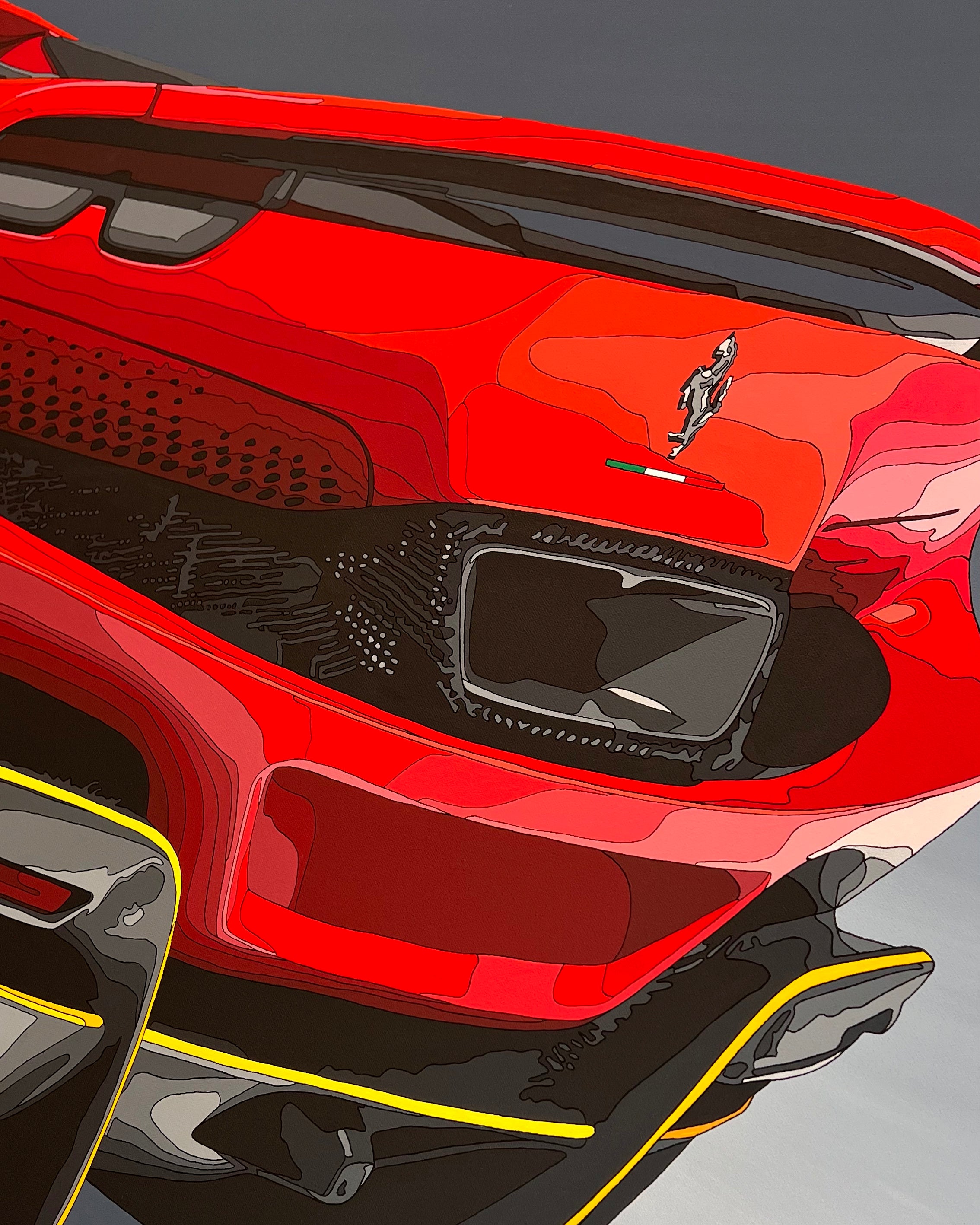 Rosso F1-75 Opaco