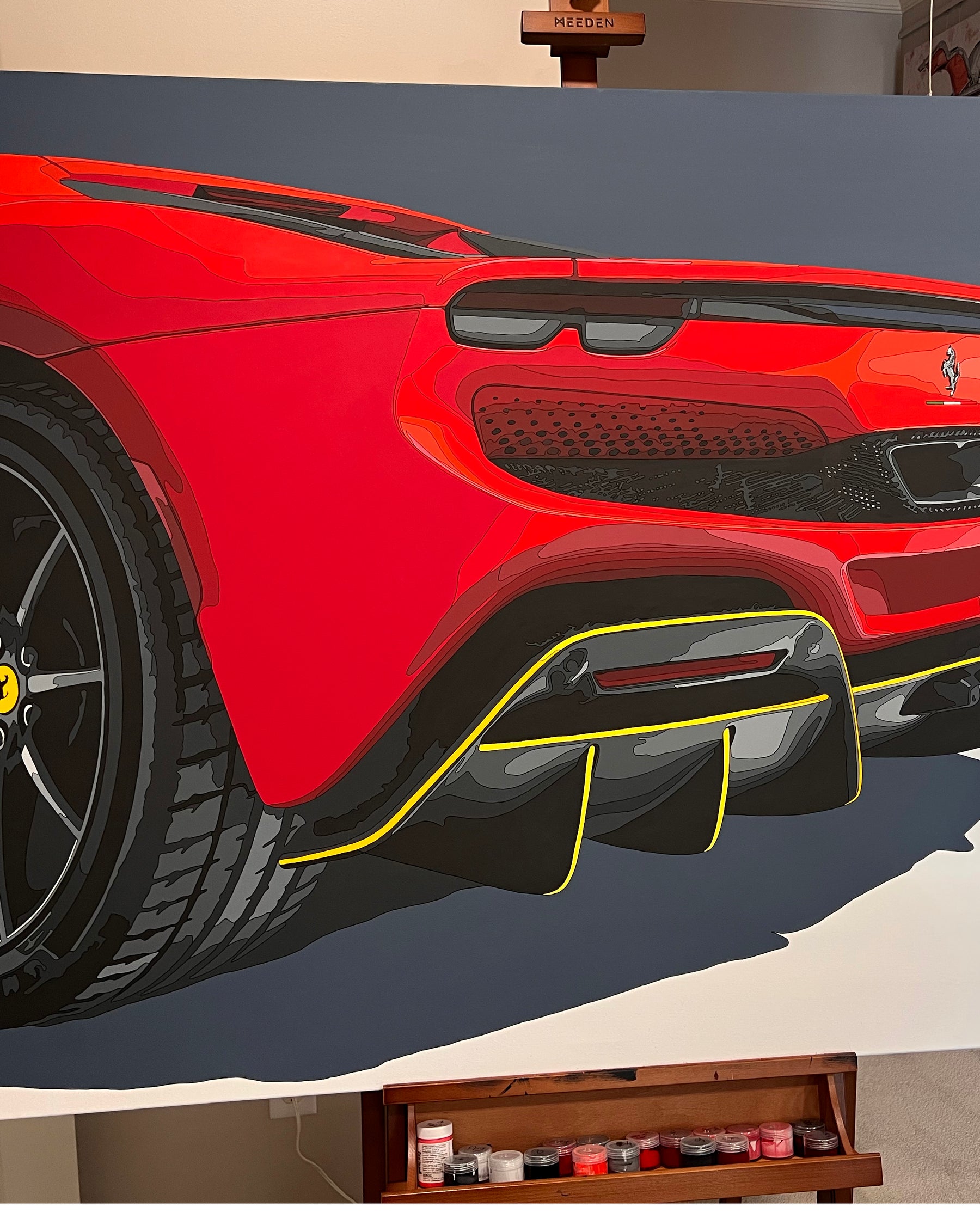 Rosso F1-75 Opaco