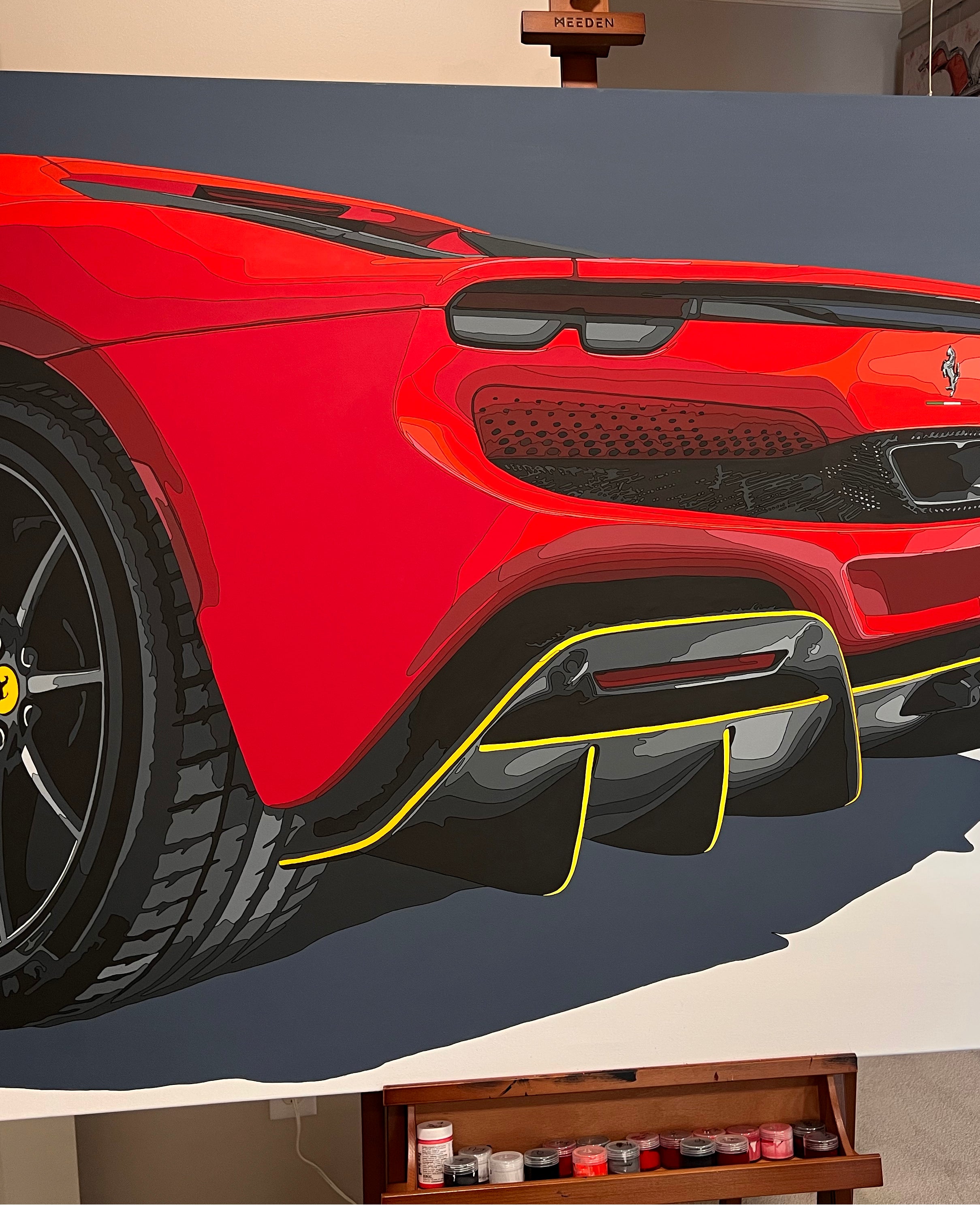 Rosso F1-75 Opaco