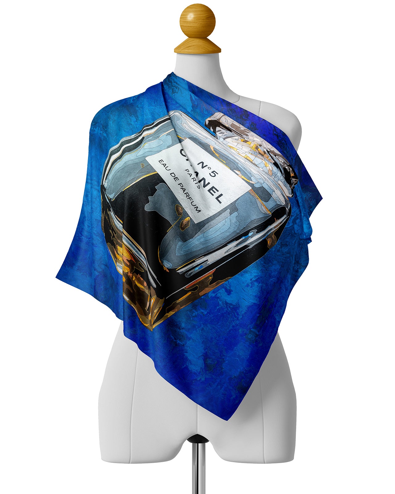 Blue No. 5 Scarf