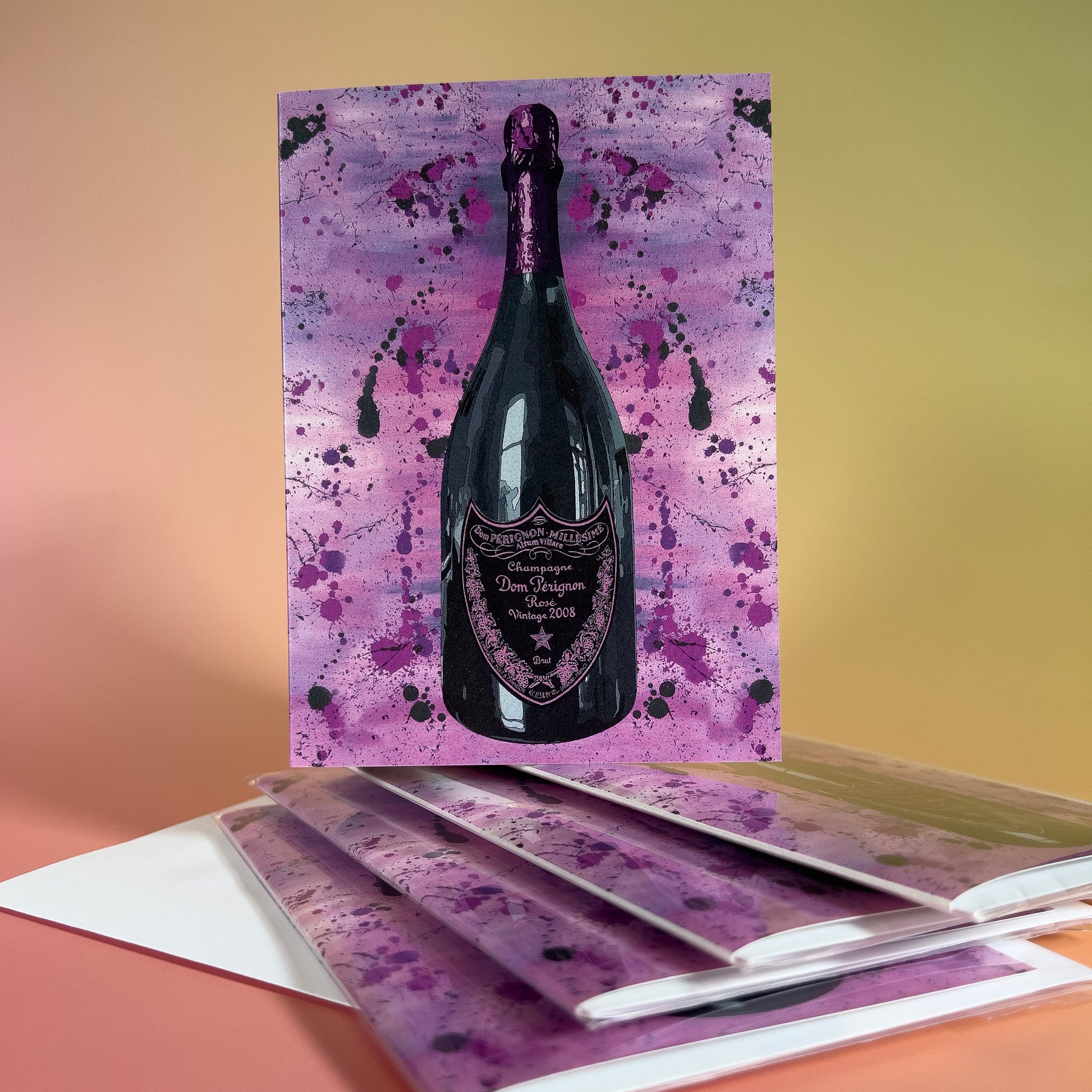 Dom Pérignon Rosé 2008 | Champagne Greeting Cards