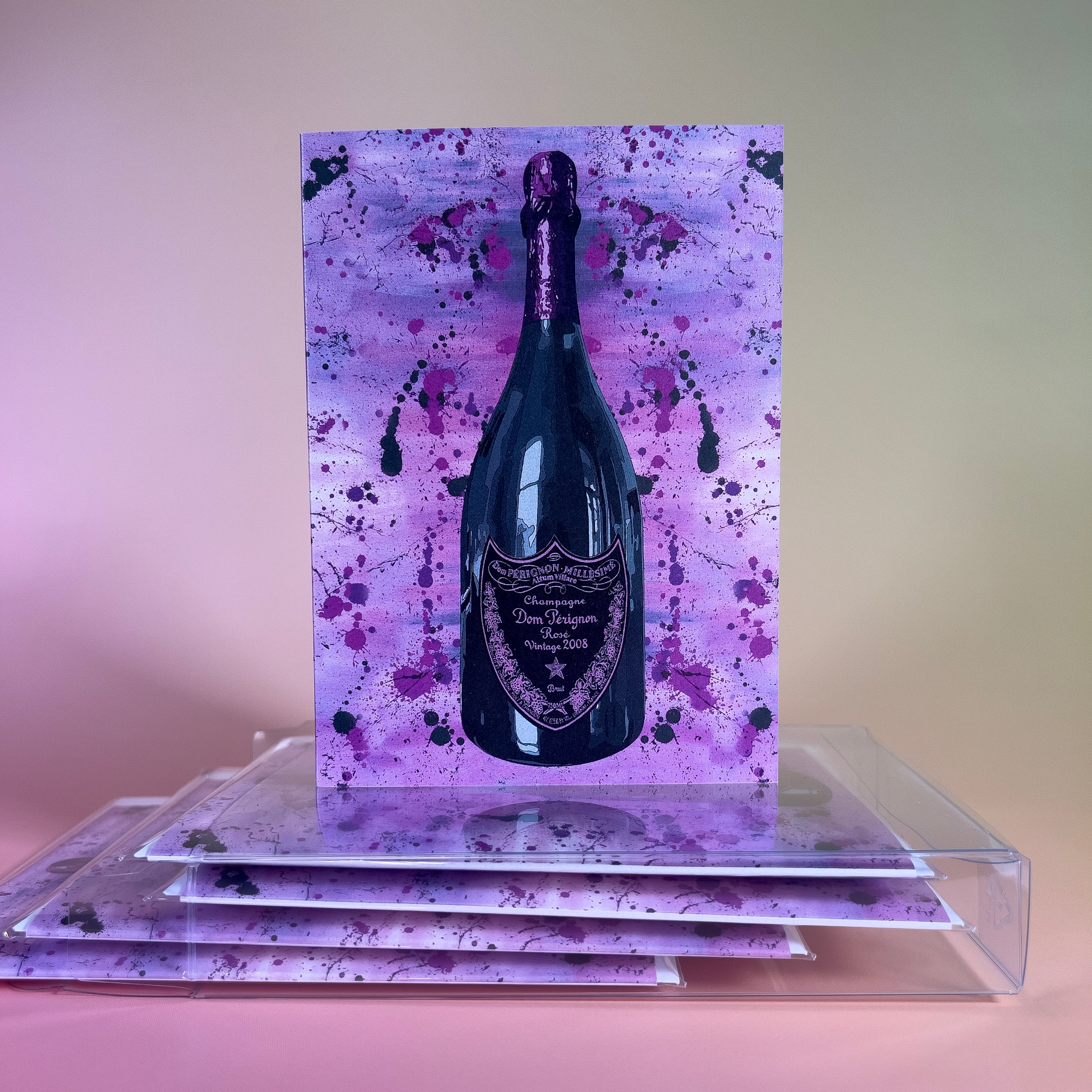 Dom Pérignon Rosé 2008 | Champagne Greeting Cards