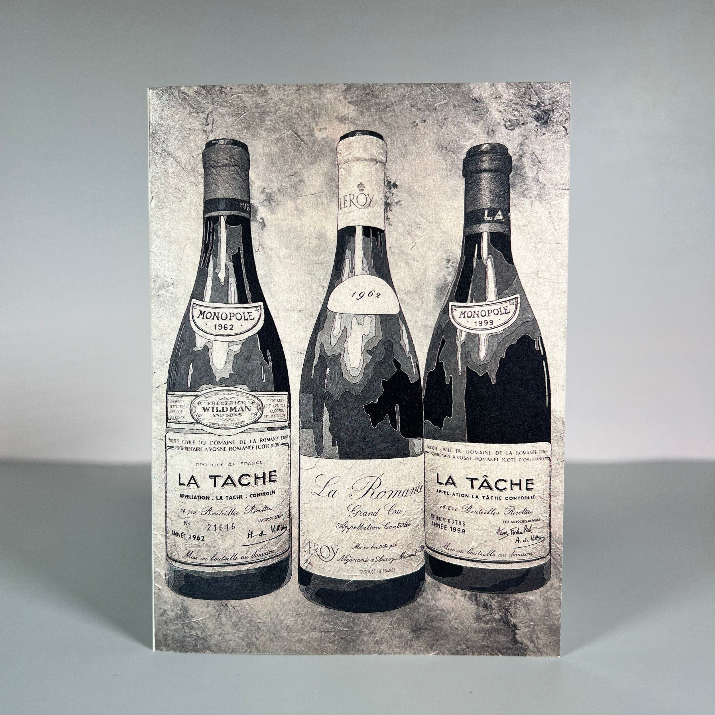 Greatest Burgundy Wines | Wine Greeting Cards