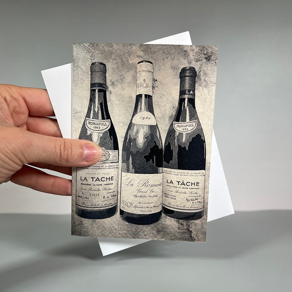 Greatest Burgundy Wines | Wine Greeting Cards