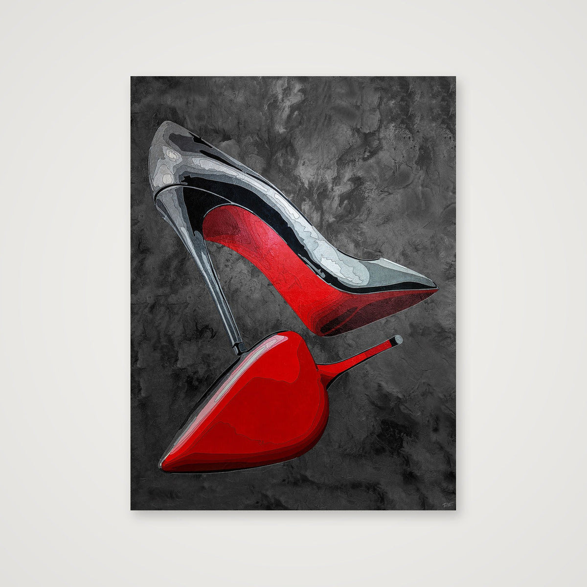 louboutin kate fine art print — 24×31" Print only