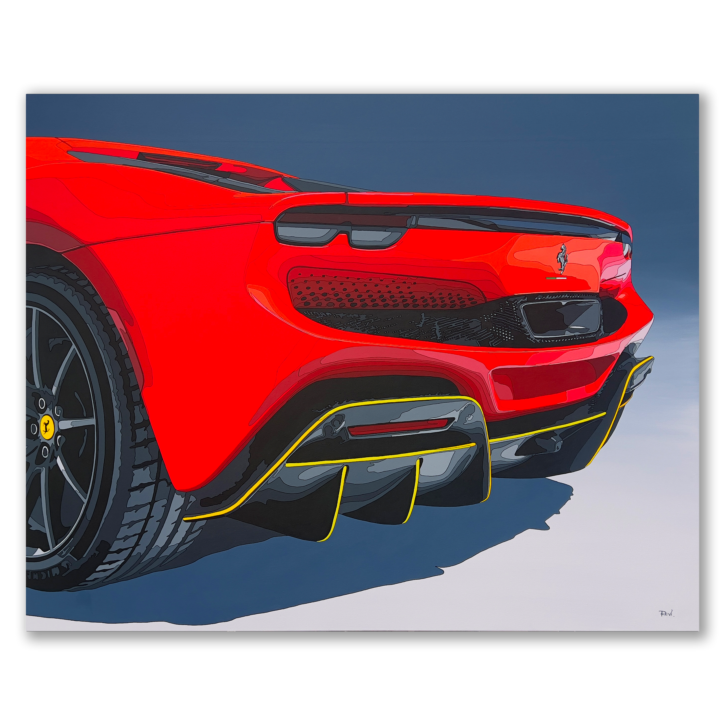 Rosso F1-75 Opaco